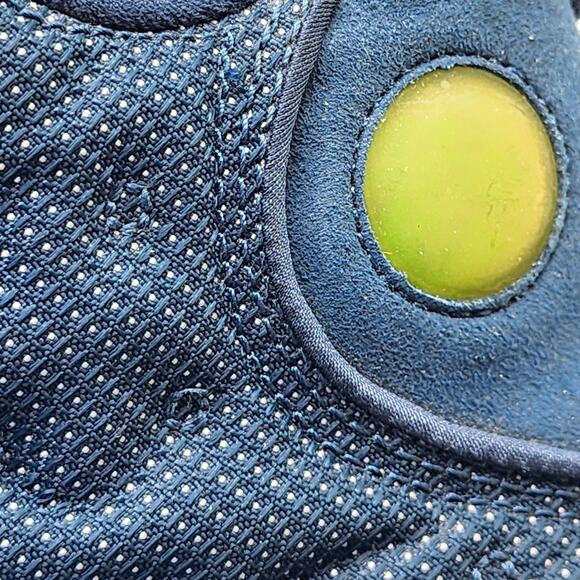Air Jordan 13 Retro Squadron 414571-405 Men’s Sneakers Blue US 13 - Preowned main image 4